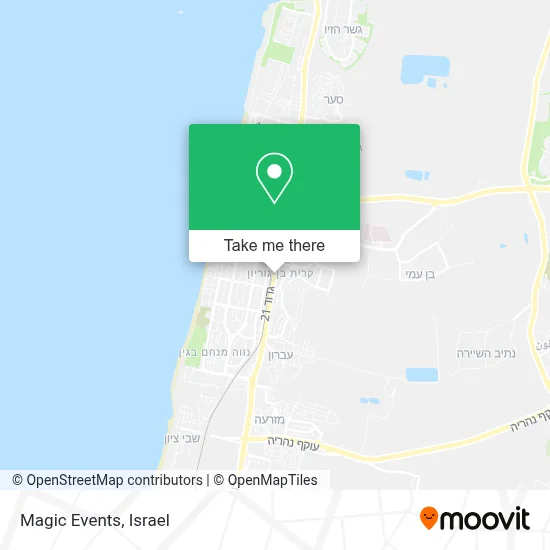 Magic Events map