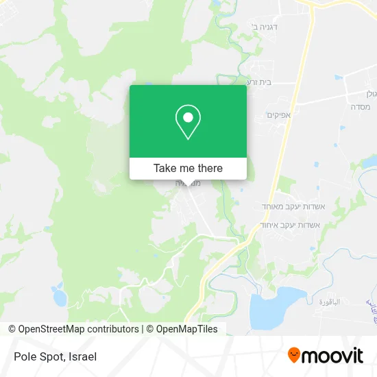 Pole Spot map