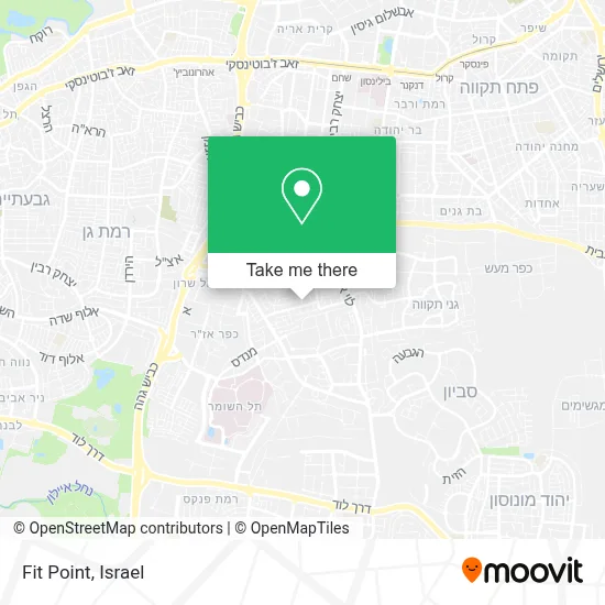 Fit Point map