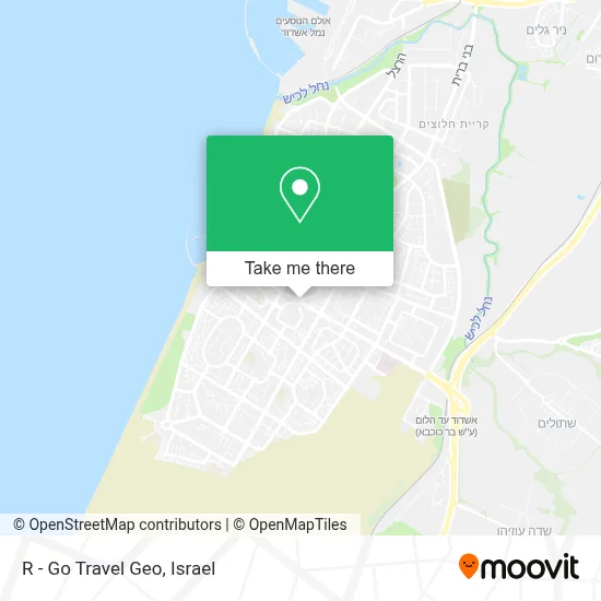 R - Go Travel Geo map