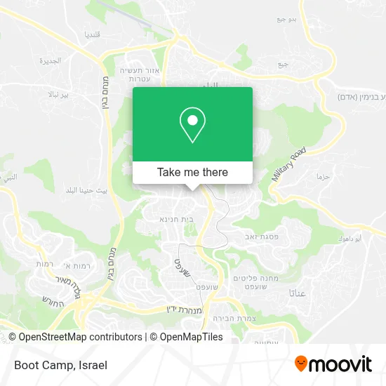 Boot Camp map
