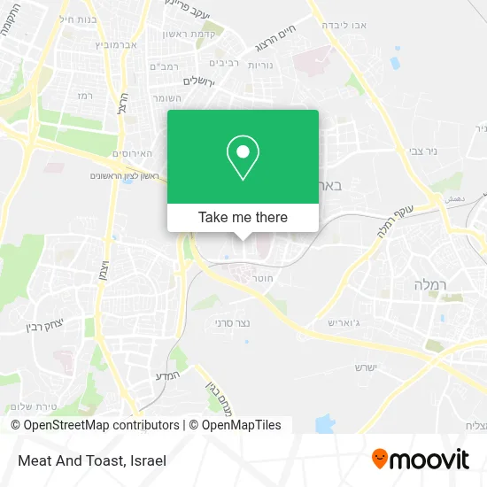 Meat And Toast map