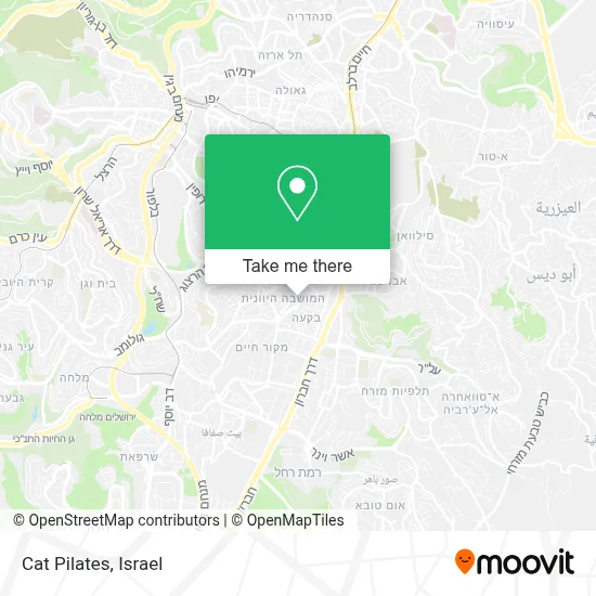 Cat Pilates map