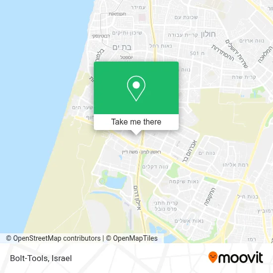 Bolt-Tools map