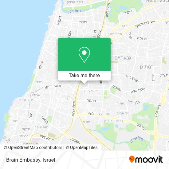 Brain Embassy map