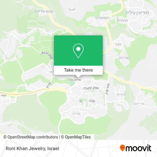 Roni Khan Jewelry map