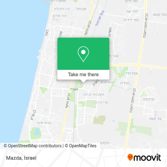 Mazda map