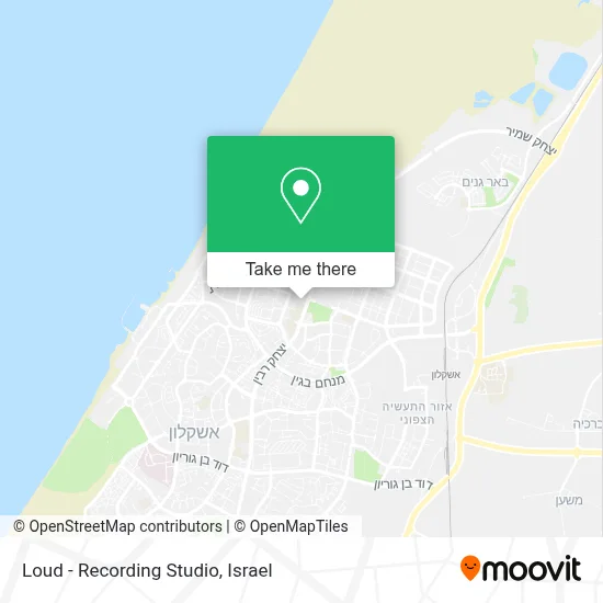 Loud - Recording Studio map