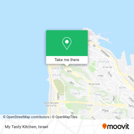 My Tasty Kitchen map