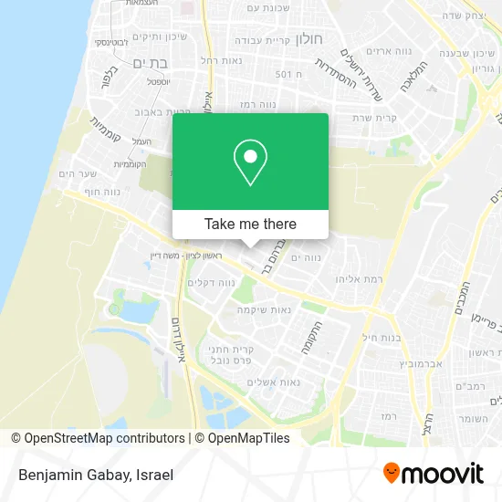 Benjamin Gabay map