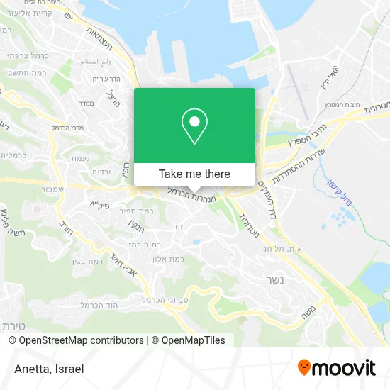 Anetta map
