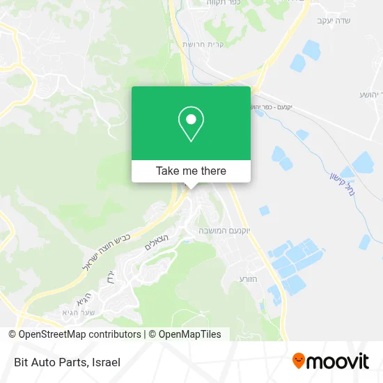 Bit Auto Parts map