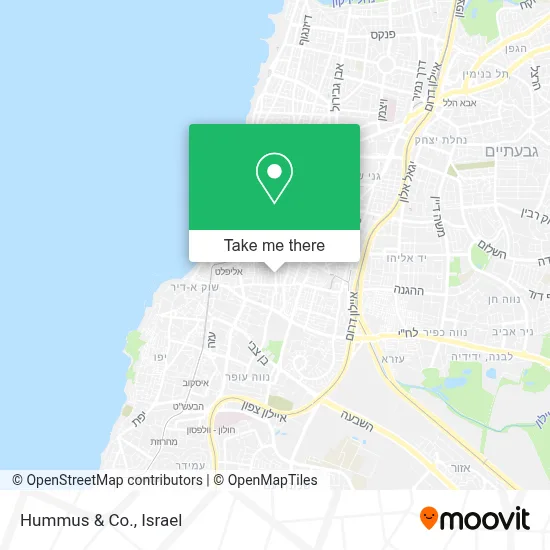 Hummus & Co. map