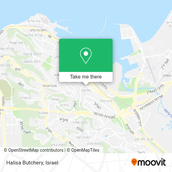 Halisa Butchery map