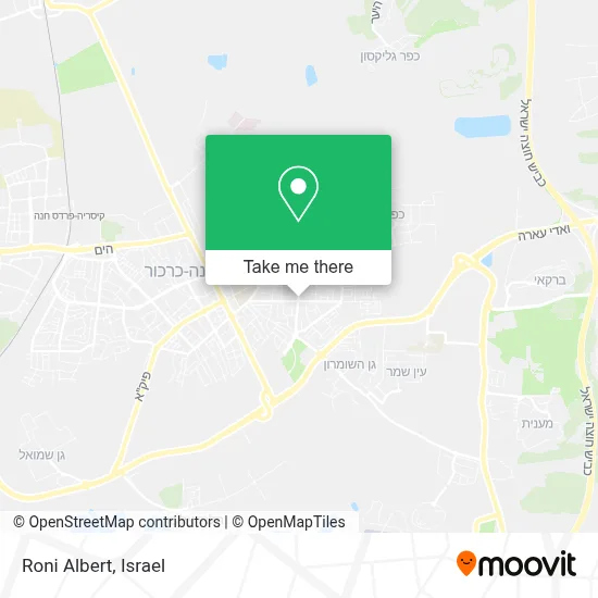 Roni Albert map