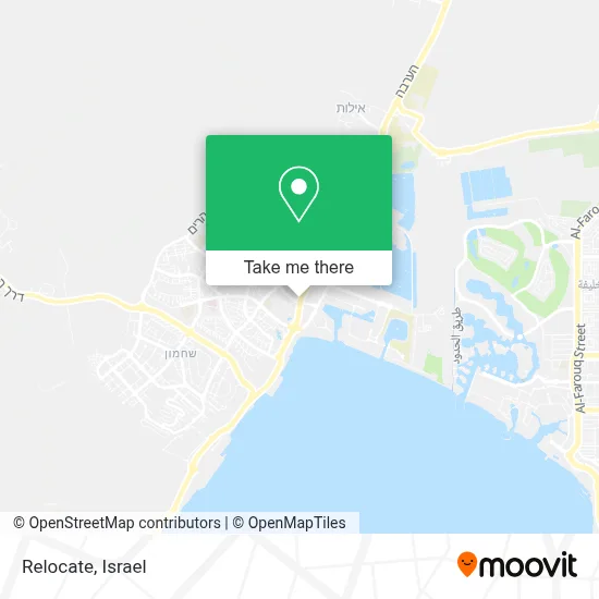 Relocate map