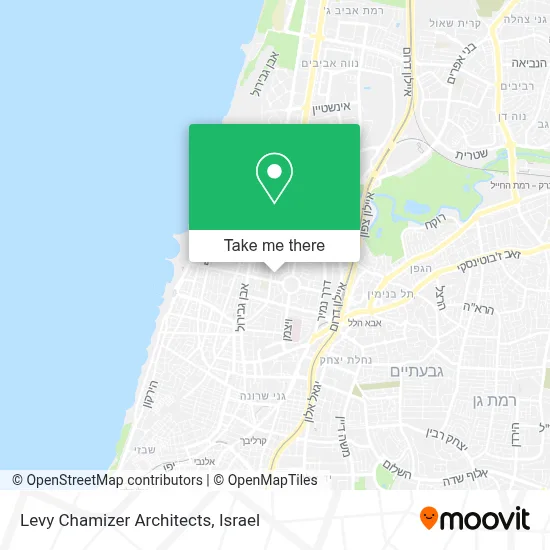 Levy Chamizer Architects map