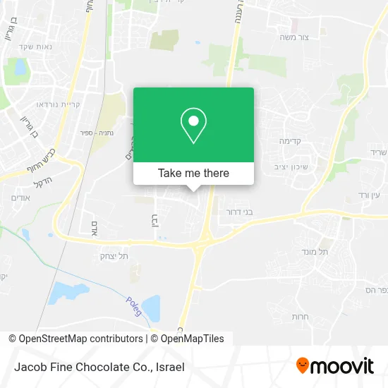 Jacob Fine Chocolate Co. map