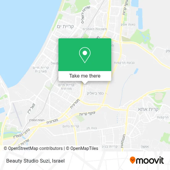 Beauty Studio Suzi map