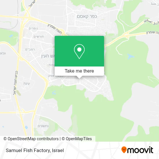 Samuel Fish Factory map