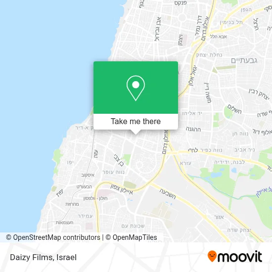 Daizy Films map