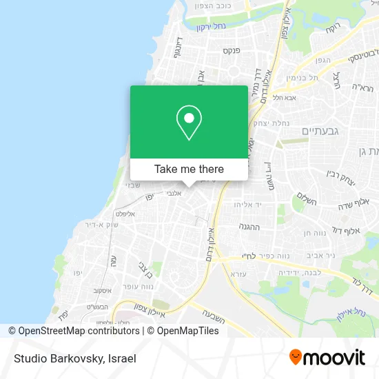 Studio Barkovsky map