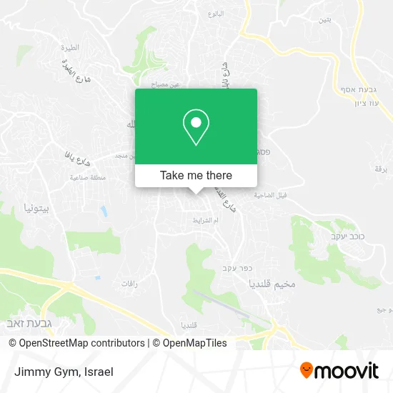 Jimmy Gym map