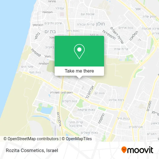Rozita Cosmetics map