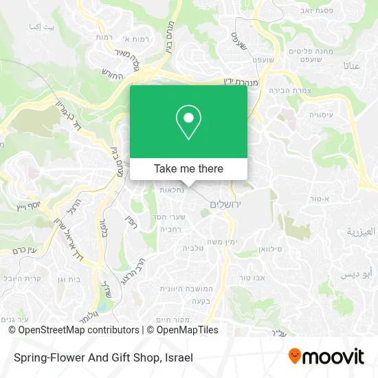 Spring-Flower And Gift Shop map