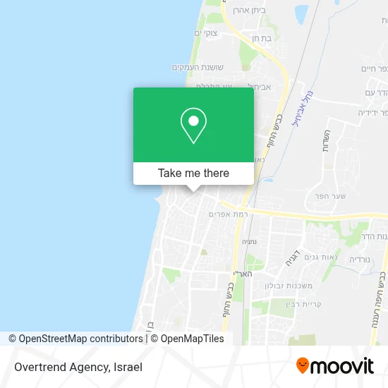 Overtrend Agency map