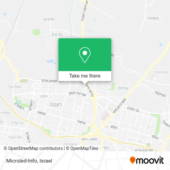 Microled-Info map