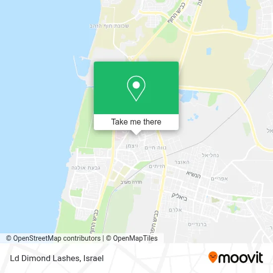 Ld Dimond Lashes map