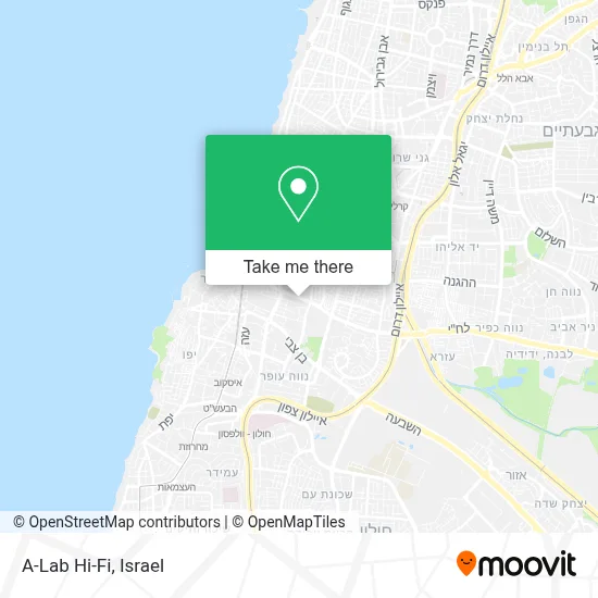 A-Lab Hi-Fi map