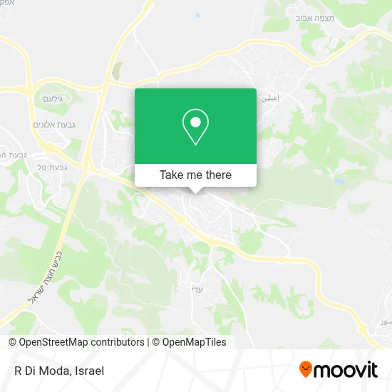 R Di Moda map