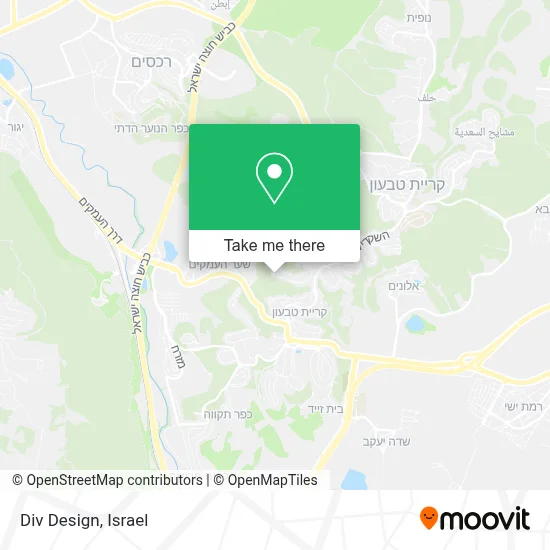 Div Design map