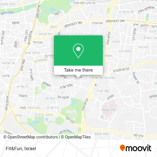Fit&Fun map