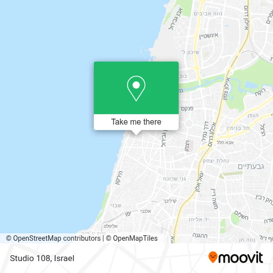 Studio 108 map
