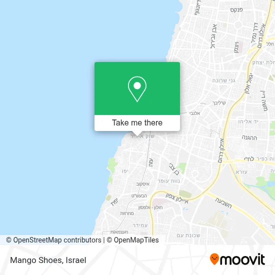 Mango Shoes map