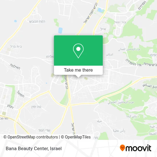 Bana Beauty Center map