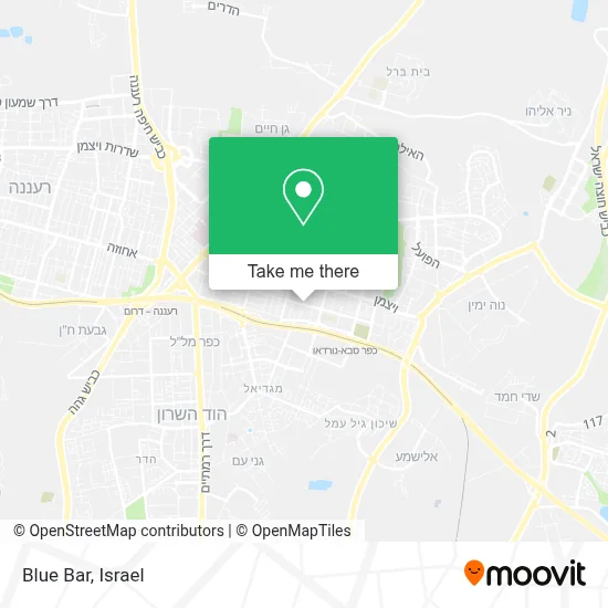 Blue Bar map