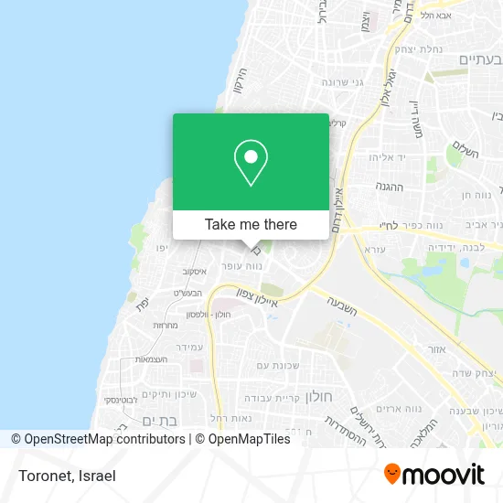 Toronet map