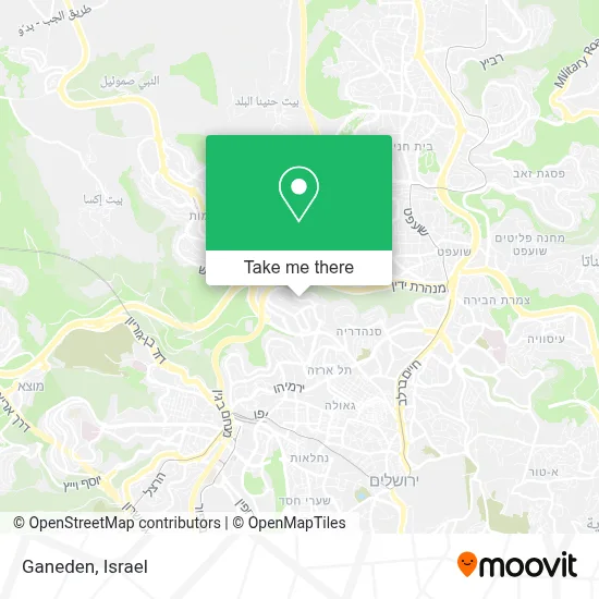 Ganeden map