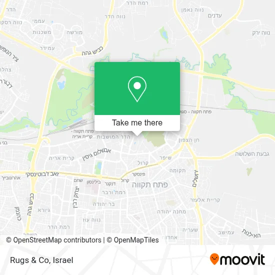Rugs & Co map
