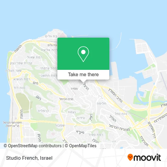 Studio French map
