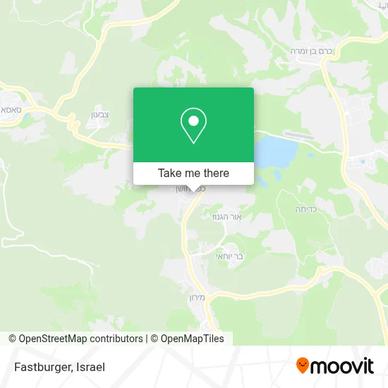 Fastburger map