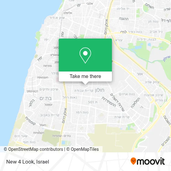 New 4 Look map