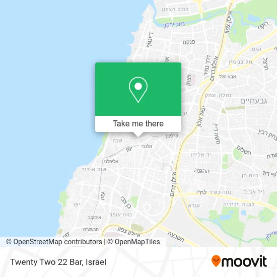 Twenty Two 22 Bar map