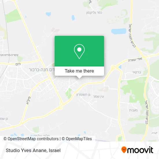 Studio Yves Anane map