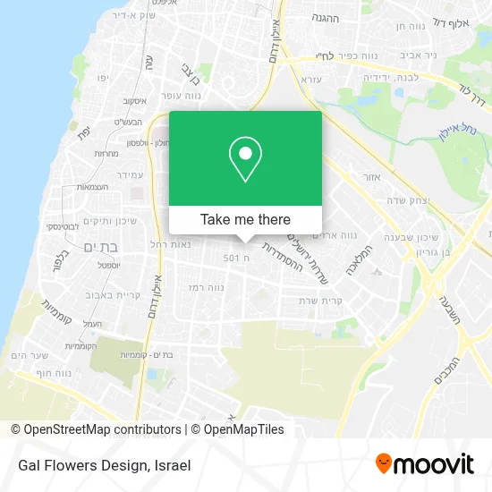 Gal Flowers Design map