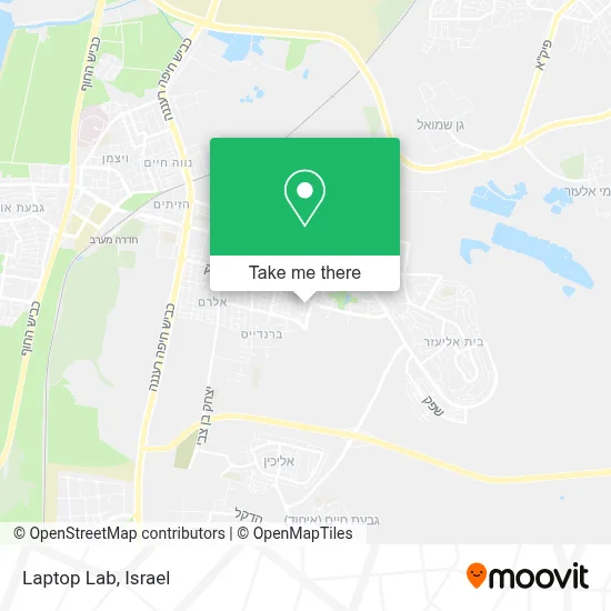 Laptop Lab map